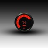 Memory Speedometer-Tachometer LED Digital Bargraph Black Bezel - M9250R