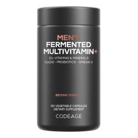 Codeage Multivitaminas Hombre 25+ Vitaminas 120 Cápsulas