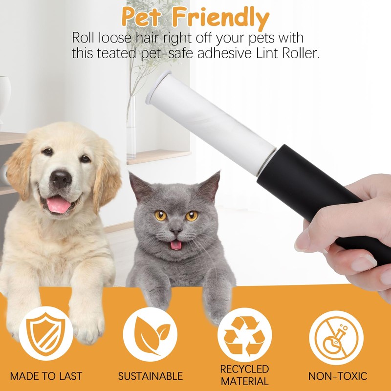 Lint Roller Refill Compatible with Flint,10 Pack