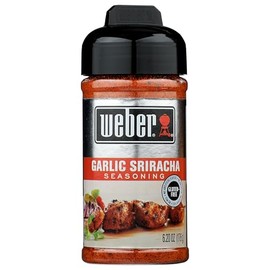 Weber Garlic Sriracha Seasoning, 6.2 Ounce Shaker
