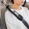 Bonform 7262-16GY Relaxed Snoopy Seat Belt Pad, Snoopy, 3.1 x
