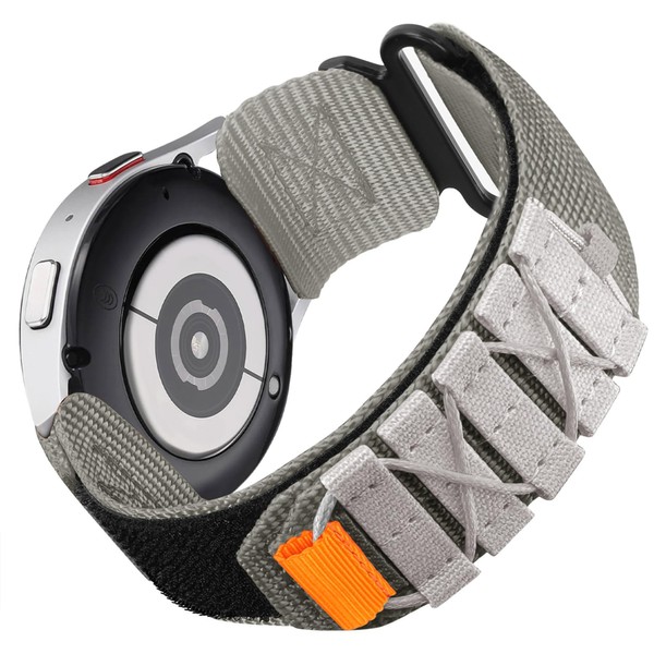 Compatible with Garmin Fenix 8 bands, Lamshaw Rugged Nylon Sports