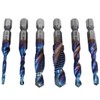 Wolfride Tap Drill Set, Hexagonal Shaft, Carbide Drill Tap, Spiral,