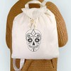 Azeeda 'Sugar Skull' Canvas Rucksack/Backpack (RK00001017)
