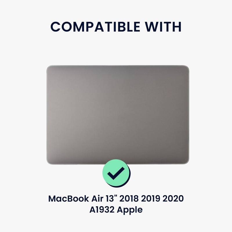 kwmobile Laptop Case Compatible with Apple MacBook Air 13" 2018