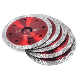 4 in Super Thin Dry Wet Diamond Porcelain Saw Blades Ceramic Cutting Disc Wheels for Cutting Tile Porcelain Granite Marbles(91-5PCS)……
