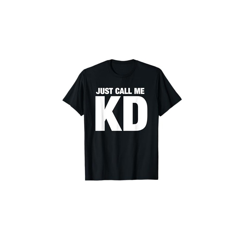 KD Nickname First Name - Just Call Me KD Initials
