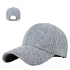 W&C Men's Cap, Large Size, Brim, Deep, Wool, Felt, Adjustable