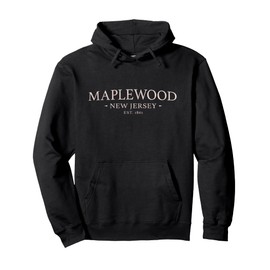 Maplewood New Jersey - Simple Maplewood NJ Pullover Hoodie