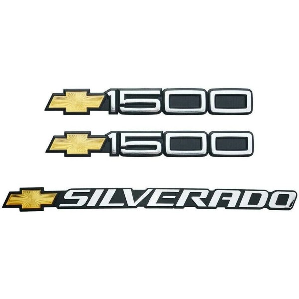 Unbranded For 1999-2006 Bowti Silverado + Bowti 1500 Door Badge