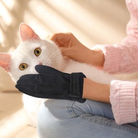 Animal Handling Gloves | Squirrel Safe Touch Gloves - Gentle Touch Safe Handling Mitten for Nail Trimming Grooming Squirrel Lizard Snake Bird Hedgehog Parrot Reptile Secure Animal Care