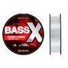 DAIWA BASS-X Fluoro Line, 32.4 ft (100 m), 16lb, 324.4