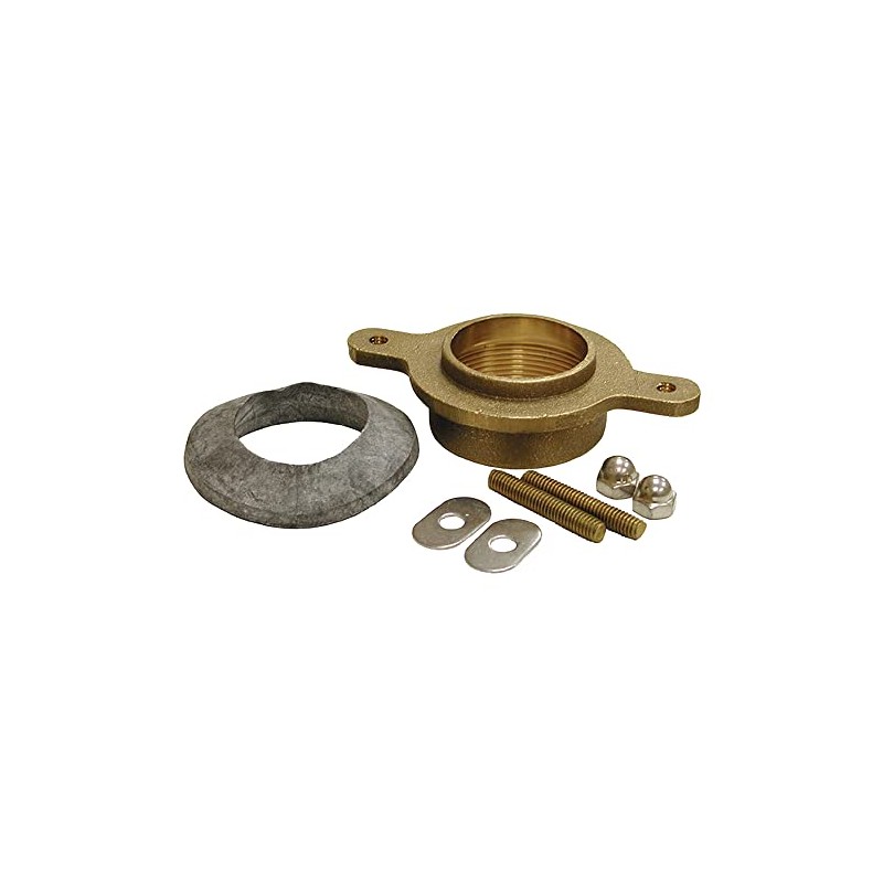 Jones Stephens F10005 2 IPS X 4-1/2 Brass Urinal Flange