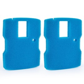 Kscjdg Pond Filter Pad Fountain Sponge Filter Replacement Pond CUF-6000 Filter,660 GPH Fountain Pump UV All in One Pond Filter,VIVOHOME Pond Filter Pump Fountain - 2 Pack