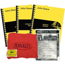 John Deere 830 2 CYL Deluxe Tractor Manual Kit