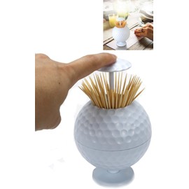 profit.relaxed Toothpick Holder Golf Competition Favor Funny Goody Pack of 1