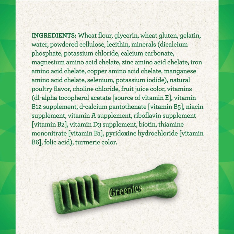 GREENIES Original Petite Natural Dog Dental Treats, 3 oz. Pack