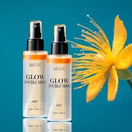 Nacific 네시픽 글로우 더블샷 미스트 100ml x 2개 / 꿀광 생기 미스트 Nacific Glow Double Shot Mist 100ml x 2pcs / Honey Glow Vitality Mist [Glow Double Shot Mist 100ml x 2 pieces]