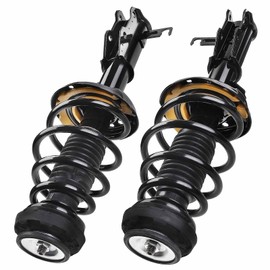 A-Premium Front Pair (2) Complete Strut & Coil Spring Assembly Compatible with Buick LaCrosse 2010-2011, Allure 2010, Driver and Passenger Side, AWD