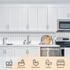 Peel and Stick Backsplash Tiles, 12" × 12" Self Adhesive
