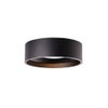 Kuzco Lighting EC18705-BK Trenton Outdoor LED Ceiling Flush Mount, Black