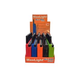 Refillable BBQ Grill Lighter, 50-Pack, Long Butane Gas Lighters for Candle, Fireplace, Kitchen Stove