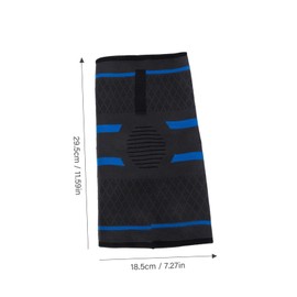 Kisangel Portable Knee Brace for Running Sports Compression Sleeve Elastic Support for Outdoor Activities Warm Knee Protector for Joint Stability