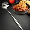 34 cm Stainless Steel Spaghetti Pasta Tongs, Stainless Steel Spaghetti