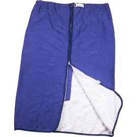 Unisex Wearable Incontinence Bed Pads, Leakproof Adult Diaper Skirt for Highly Absorbency, Washable Bed Mats, Nightgown for Bedwetting, Reusable Bed Mattress Mats for Bedridden Elderly (Large)