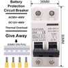 AC DC Circuit Breaker 2P 25A 400V DIN Rail Mount