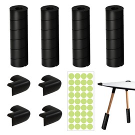 BADAO 4pcs Bed Frame Feet Protectors,4pcs No Sticker Models Bumper Corners, Suitable for Home Seat Belts DIY Self-Adhesive Glow-in-The-Dark Stickers