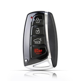 Smart Key Fob for Hyundai Azera 2015-2017, YIKEBALOG 4 Button Proximity Remote Control Key Fob fit for Hyundai Azera 2015-2017 SY5DHFNA433 95440-3V022
