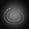 Silver 925 Sterling Silver Necklace Snake Chain Necklace .925 18" Inch 1mm Jewelery