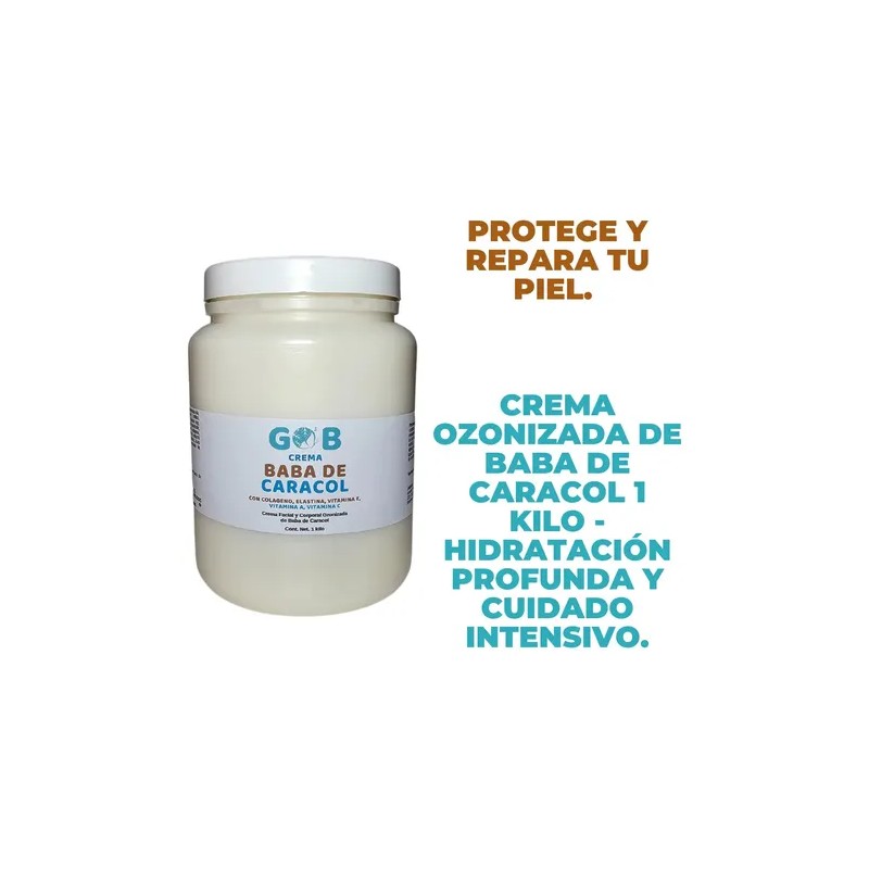 Crema De Baba De Caracol Ozonizada - Gob - 1