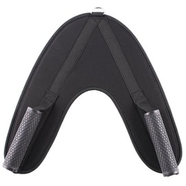 Power Plus Fitness Abdominal Crunch Strap V-shape Crunch Strap Ab Crunch Belt Strap Back Exercise Pulling Harness Strap Shoulder Strap