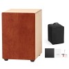 Birch Wood Cajon Box Drum with Travel Bag Hand Percussion