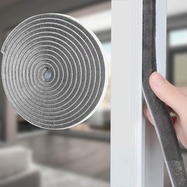 0.9 Inch Brush Weather Stripping,33 Feet,Card-Slot Seal Strip Pile Weatherstrip Door Sweep Brush for Door Window