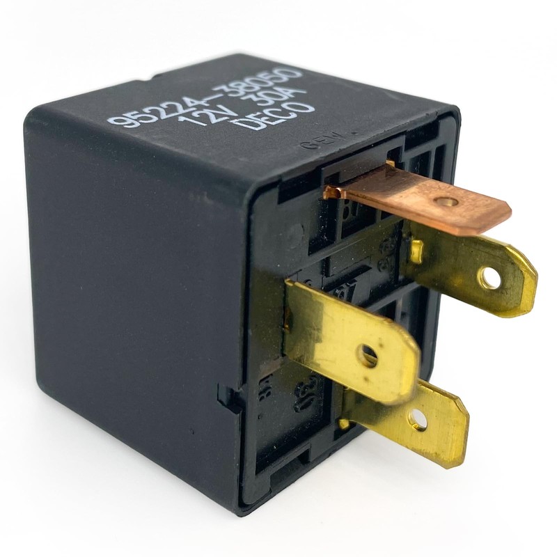 2-Pack 95224-38050 Starter Relay - 30A 12VDC 4-Pin SPST Automotive