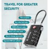 ANVIL 4 Digit Luggage Locks, TSA Locks for Luggage, Advanced