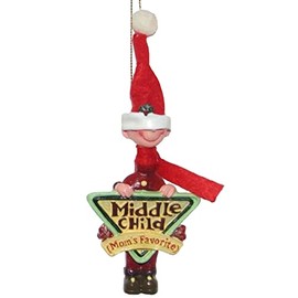 Mom's Favorite Christmas Ornament Middle Child Boy