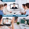 Webcam for PC with Microphone - 1080P FHD Webcam with