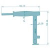 FEPS Roto Window Fittings Pin Puller Pull Handle for Axer