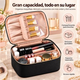 Neceser de Viaje de Gran, Bolsa Cosmetiquera Impermeable