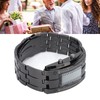 Men's Watch Fashion Exquisite Waterproof Alloy Men's LED Watch with