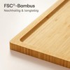 Praknu Wooden Chopping Board - Compact 31.5 x 21.5 cm