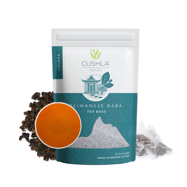 Taiwanese GABA Oolong Tea Bags - Delicious Fresh Packed Gaba