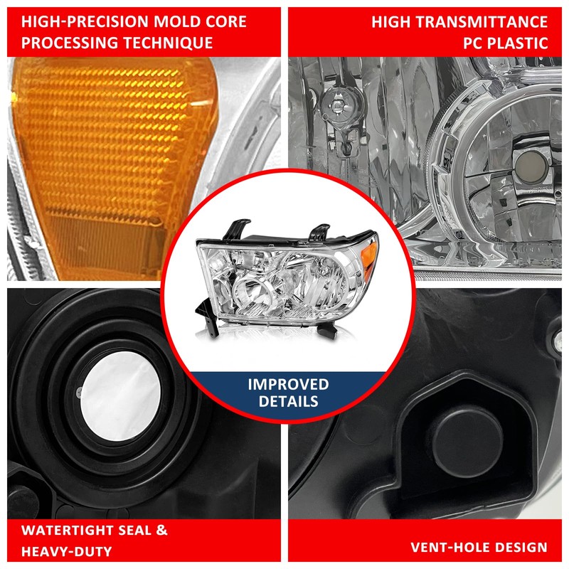 ADCARLIGHTS Compatible with 2007 2008 2009 2010 2011 2012 2013