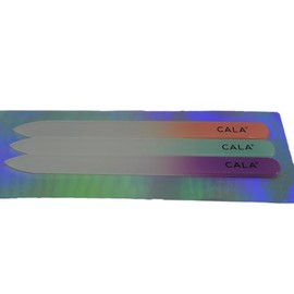 CALA - juego lima de uñas de cristal, 3 piezas