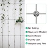 RiaYer 40 Pack Wall Trellis Wire Clamps & Cross Cable