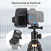 Foldable L-shaped Quick Release Plate Camera L Bracket Aluminum Alloy